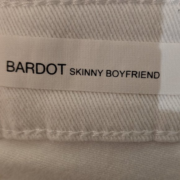 Kut from the Kloth BARDOT Skinny Boyfriend Crop Jeans Back Pocket Flaps - Picture 11 of 15